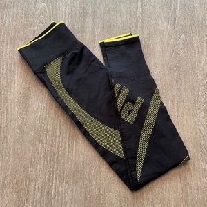 PINK Victoria's Secret High Waist Full Length Workout Tight Leggings XS NWOT